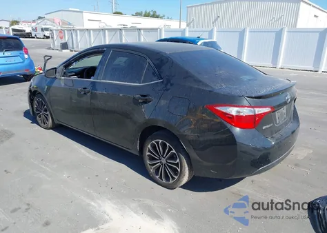 2016 Toyota Corolla S Plus from USA, damaged, VIN 5YFBURHE7GP375885